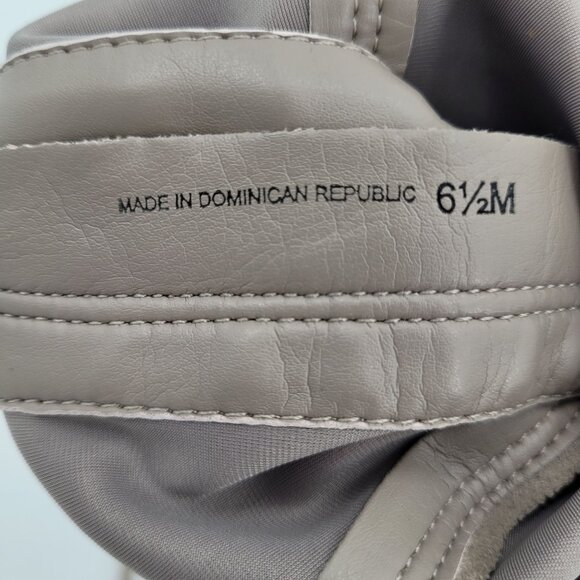 Women's Over the Knee Boots Light Tan Suede Microfiber Gianni Bini Size 6.5 M - Picture 12 of 12